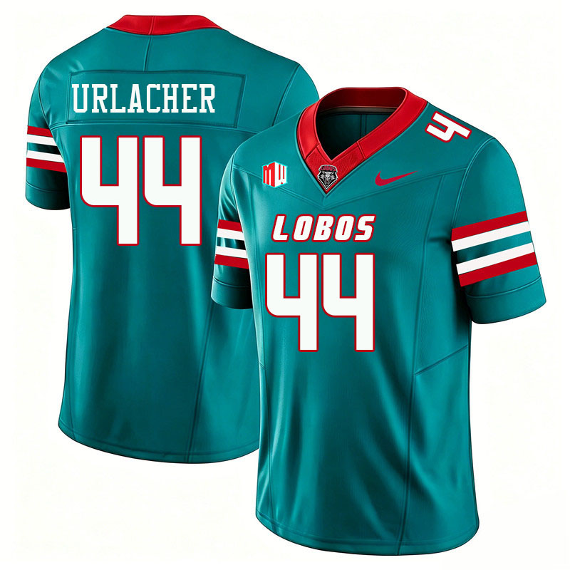 New Mexico Lobos #44 Brian Urlacher College Football Jerseys,Uniforms-Turquoise